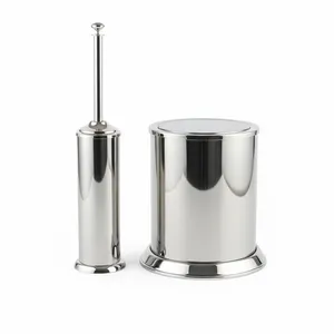 ست سطل زباله و فرچه دلفین مدل kh-stl-2