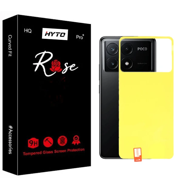 محافظ پشت گوشی هیتو مدل Rose TPU مناسب برای گوشی موبایل شیائومی Poco X6 Pro
