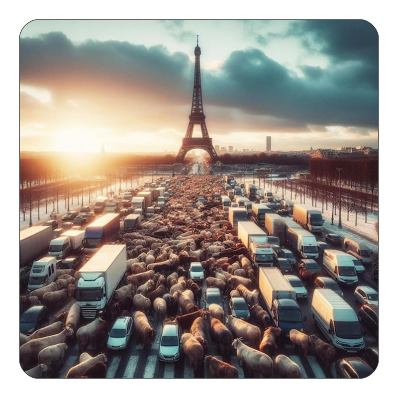 مگنت کاکتی طرح پاریس Paris مدل mp55542