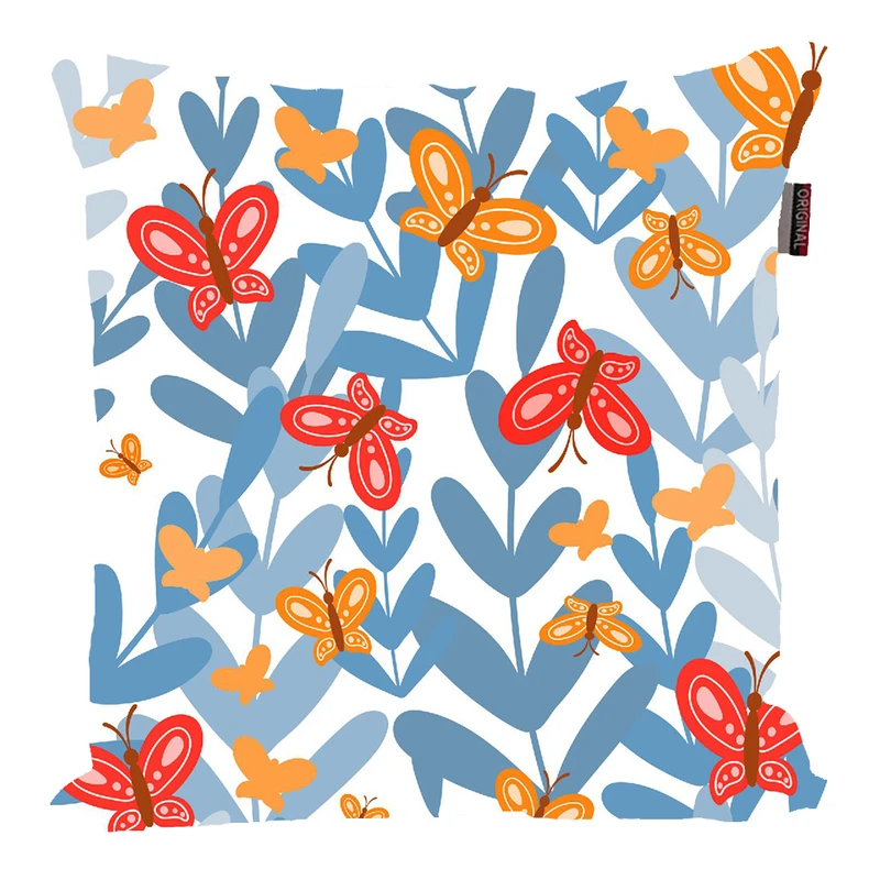 کوسن پاد آفرین مدل فانتزی طرح پروانه کد p319