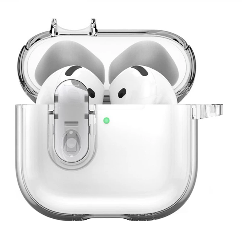 کاور دوکس دوکیس مدل PECL مناسب برای کیس اپل AirPods 4 / AirPods 4 ANC