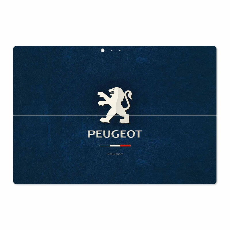 برچسب پوششی ماهوت مدل Peugeot-Logo مناسب برای تبلت مایکروسافت Surface Pro 3 2014