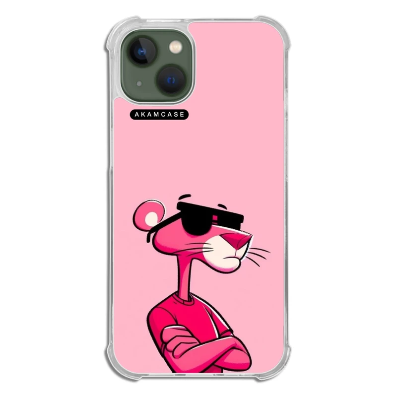 کاور آکام مدل AMC-WTA13-PINK PANTHER11 مناسب برای گوشی موبایل اپل iPhone 13