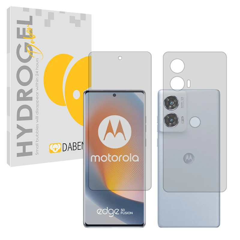 محافظ صفحه نمایش مات دبن مدل Tough مناسب برای گوشی موبایل موتورولا Edge 50 Fusion به همراه محافظ پشت گوشی