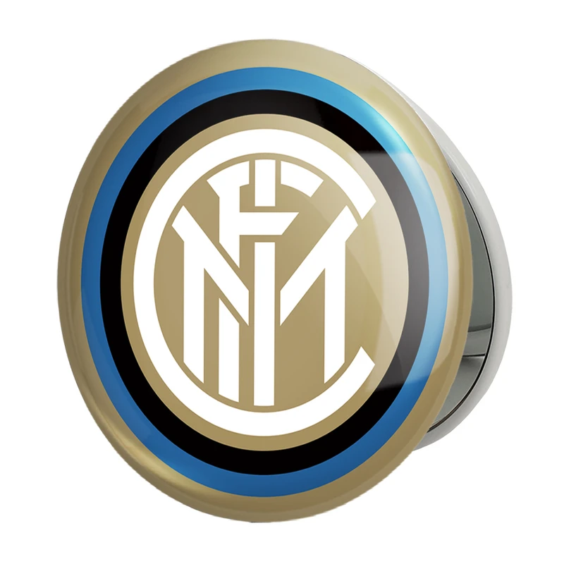 آینه جیبی خندالو طرح باشگاه اینترمیلان Inter Milan مدل تاشو کد 2025 