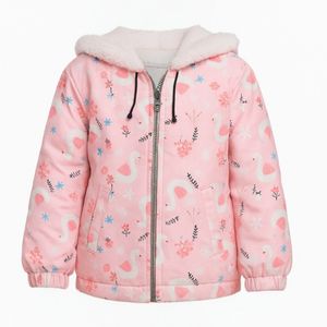 کاپشن دخترانه مدل قو کد 093