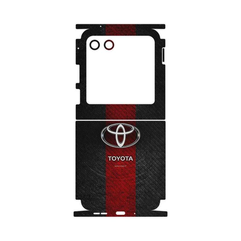 برچسب پوششی ماهوت مدل TOYOTA_Logo-FullSkin مناسب برای گوشی موبایل موتورولا Razr 40 Ultra