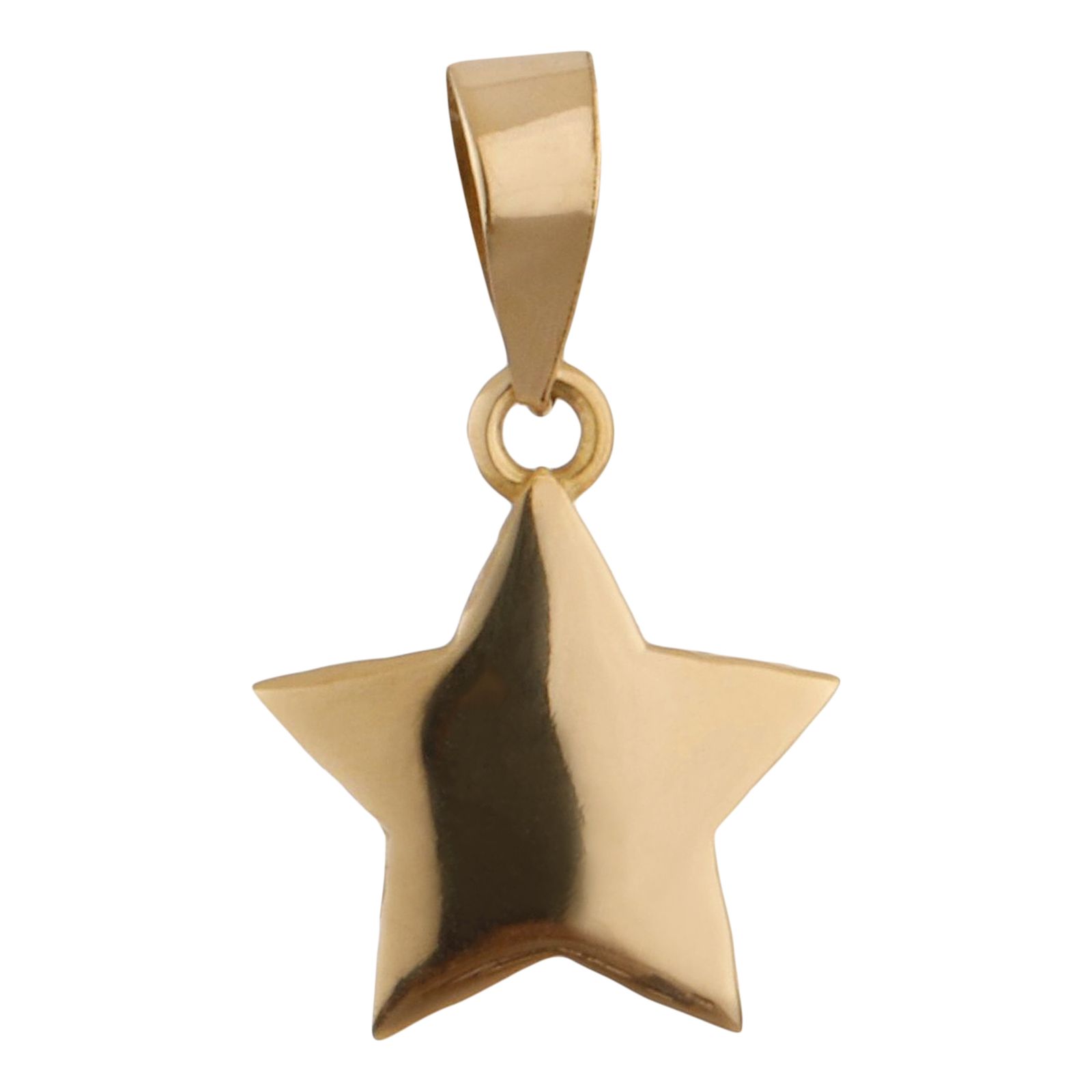 آویز گردنبند طلا 18 عیار زنانه مایا ماهک مدل MM1873 طرح ستاره -  - 1
