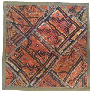 رومیزی سوزن دوزی مدل عسلی کد ZAR37