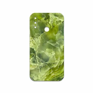 MAHOOT Green Crystal Marble Cover Sticker for LG W10
