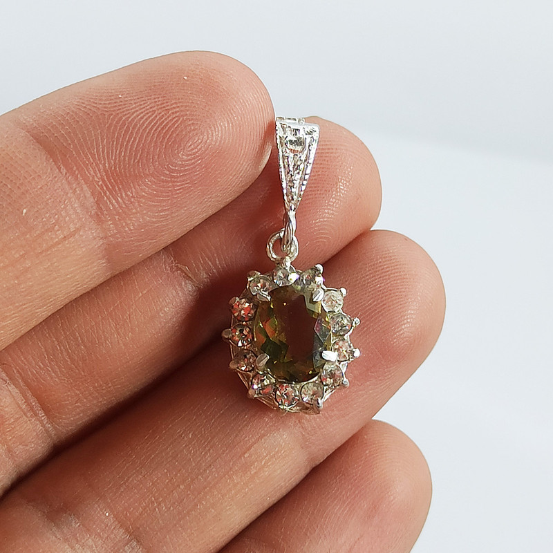 آویز گردنبند نقره زنانه سلین کالا مدل الکسلتدریت ce-k113