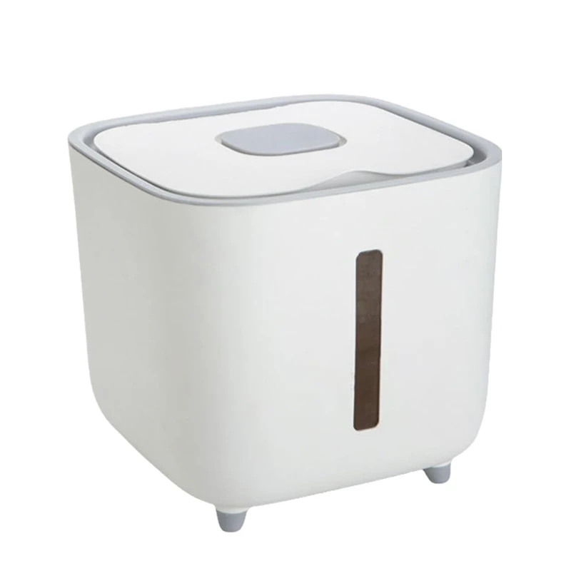 سطل برنج مدل مکعبی کد 1369n2180 ظرفیت 10 کیلوگرم