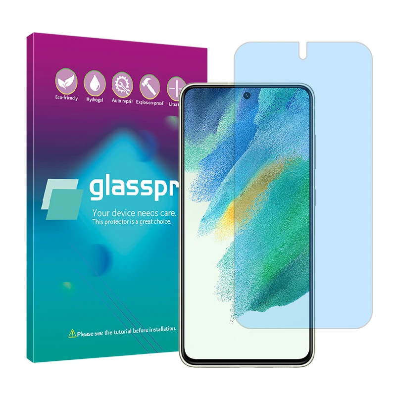 محافظ صفحه نمایش ضداشعه آبی گلس پرو مدل Resistant مناسب برای گوشی موبایل سامسونگ Galaxy S21 FE 5G