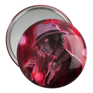 آینه جیبی خندالو مدل کیبوتسوجی موزان انیمه شیطان کش  کد 13260