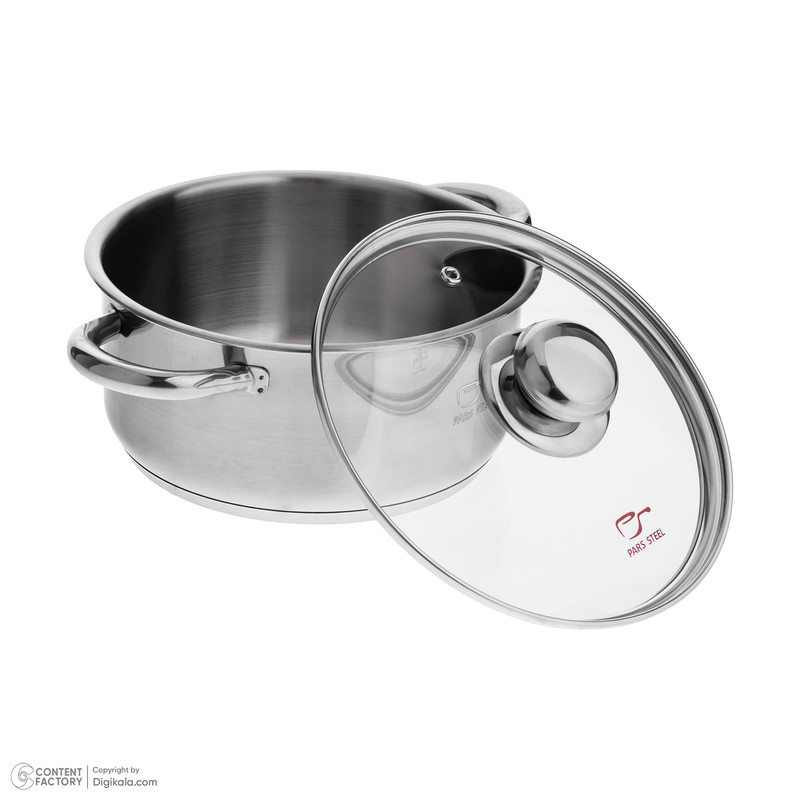 سرویس پخت و پز 5 پارچه پارس استیل مدل پارس