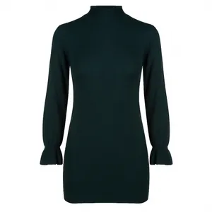 پیراهن بافتنی یقه ایستاده زنانه مدل سیمین کد ۵۵