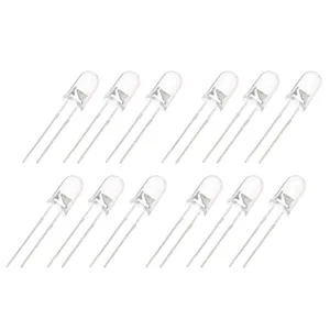 دیود LED مدل D5mm Red بسته 12 عددی