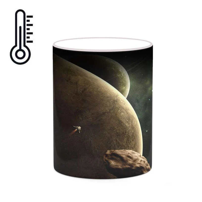 ماگ حرارتی کاکتی مدل فضا و کهکشان کد mgh20004