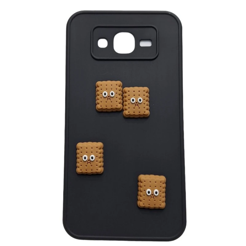 کاور طرح عروسک بیسکویت مدل G530 مناسب برای گوشی موبایل سامسونگ Galaxy Grand Prime / J2 Prime / G530