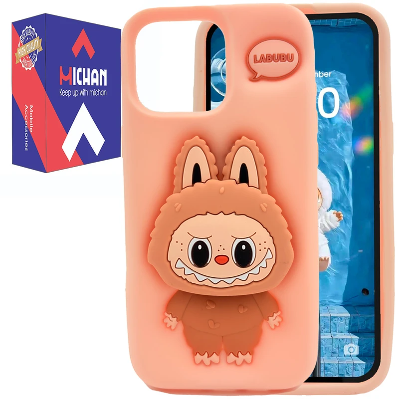 کاور میچان طرح لبوبو مناسب برای گوشی موبایل اپل IPHONE 16 PROMAX