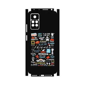 MAHOOT Friends 2-FullSkin Cover Sticker for Xiaomi Redmi Note 11 Pro 5G