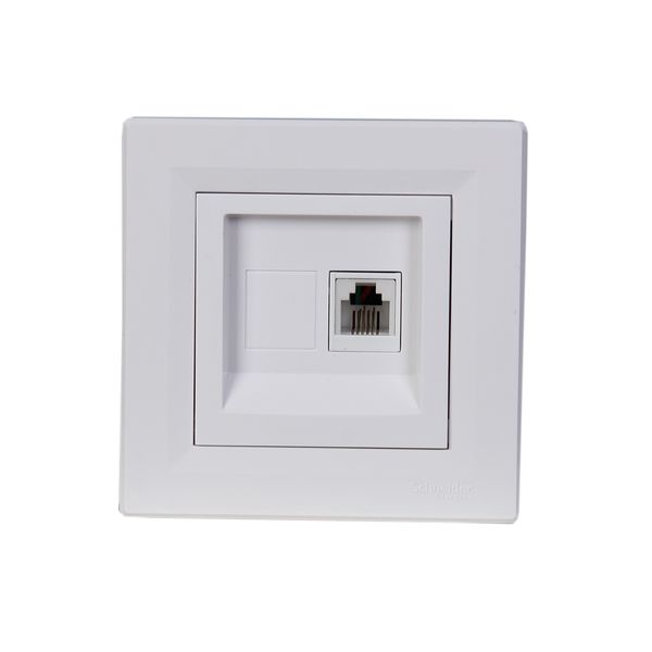 پریز تلفن اشنایدر الکتریک مدل T149 پریز تلفن اشنایدر الکتریک مدل T149