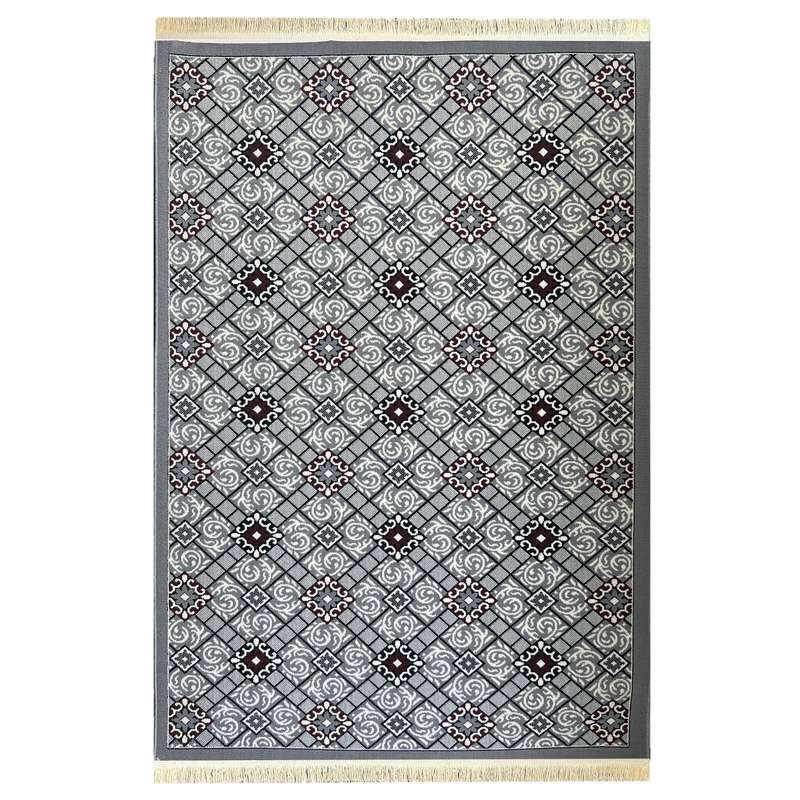 گلیم ماشینی جزیره طرح نگین گلیم ماشینی جزیره طرح نگین