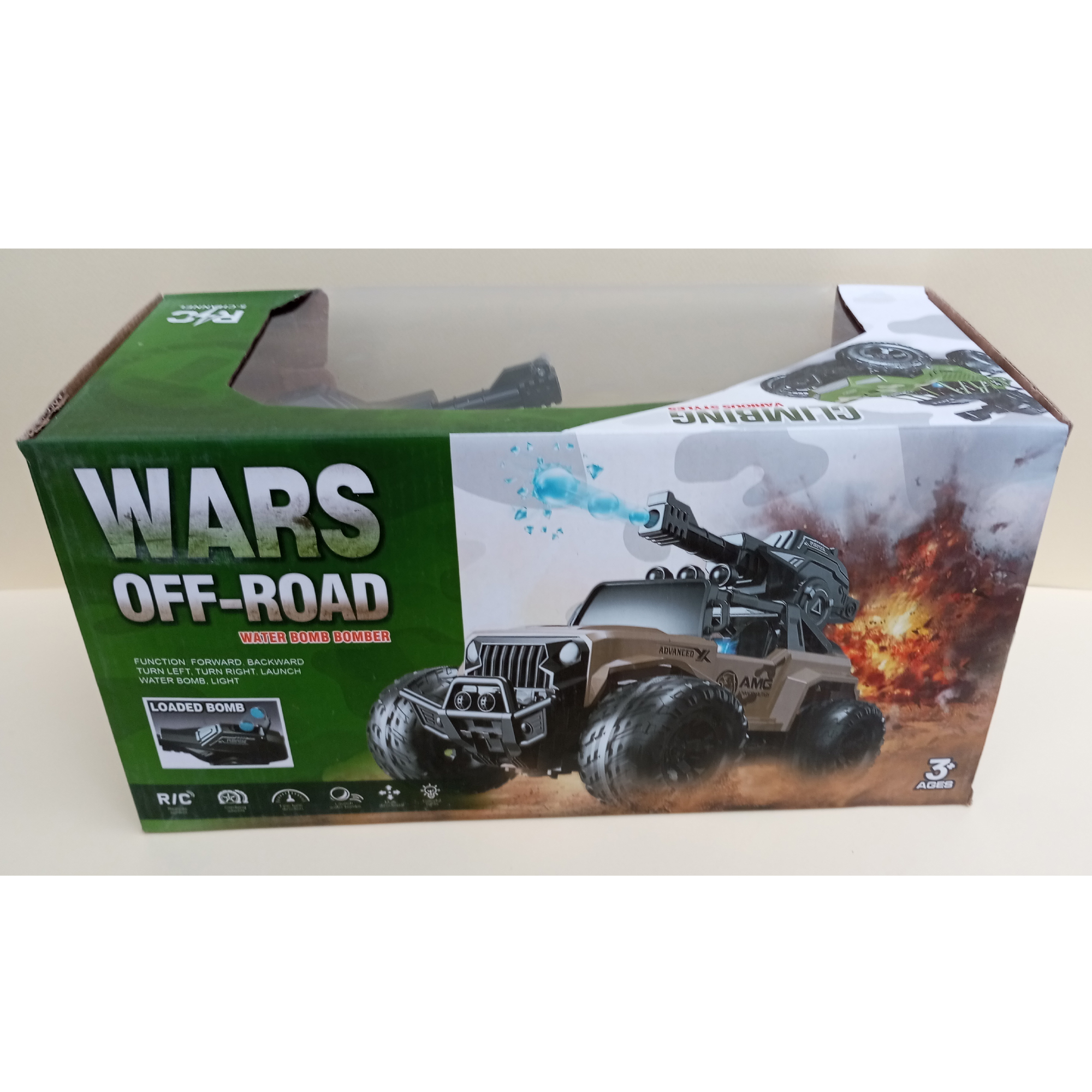 ماشین بازی کنترلی مدل آفرود تیر پرتاب کن کد 515