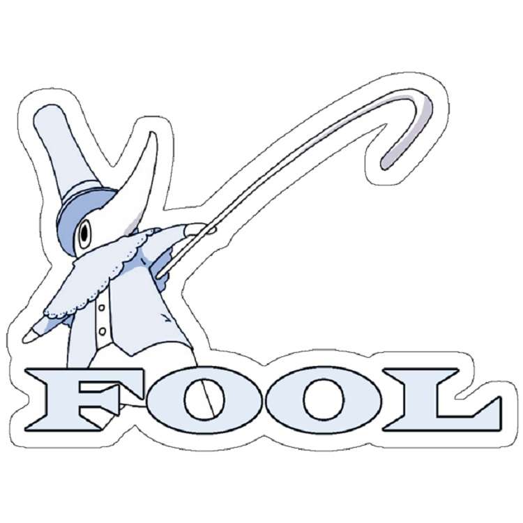 استیکر لپ تاپ مدل FOOL