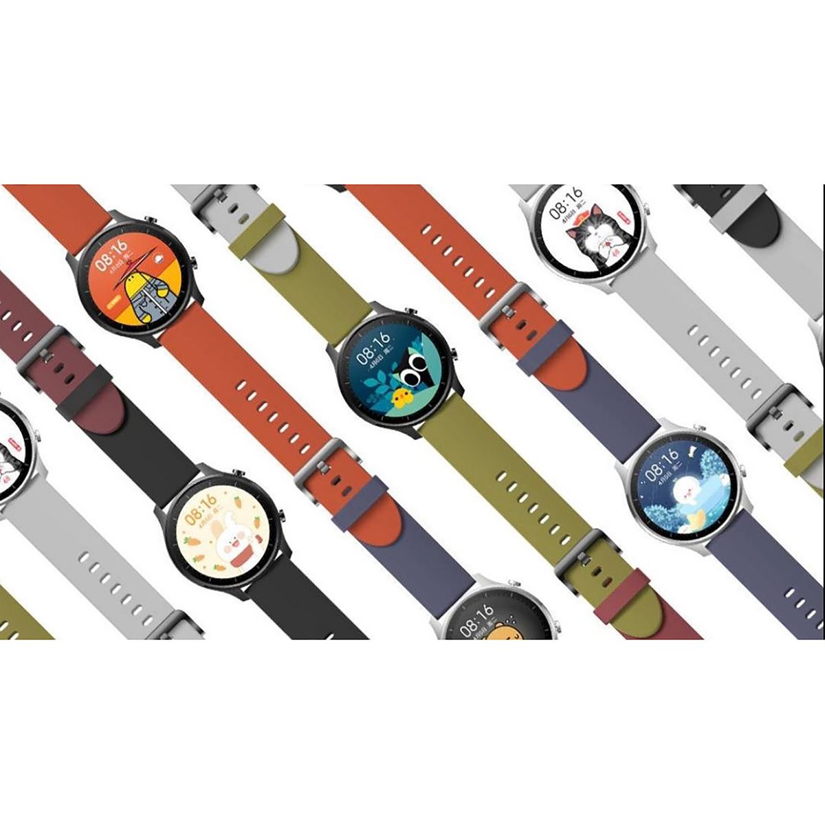 ساعت هوشمند شیائومی مدل Color watch بند سلیکونی -  - 7