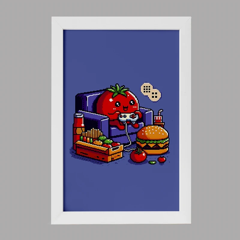 تابلو خندالو مدل فست فود کد F4211