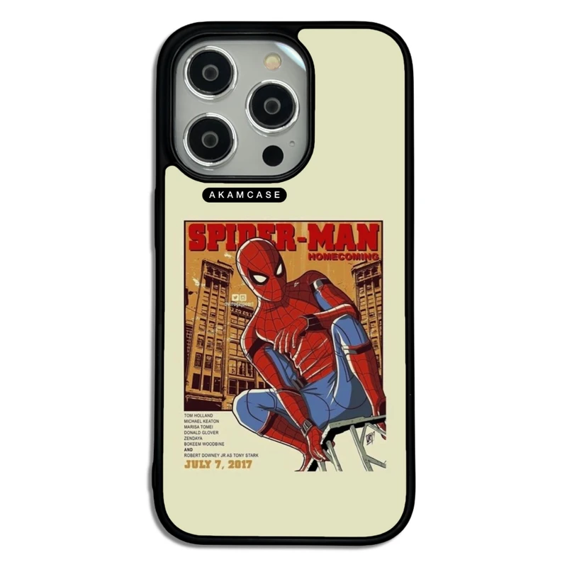 کاور آکام مدل AMC-WA14PRO-SPIDER MAN14 مناسب برای گوشی موبایل اپل iPhone 14 Pro
