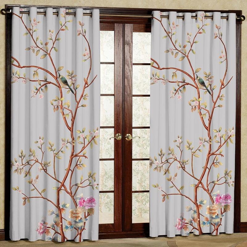 پرده مدل مخمل پانچی کد 1114-2 سایز 200x140 سانتی متر