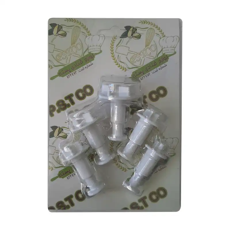 کاتر شیرینی پزی لوازم قنادی پسته طرح ستاره مدل PST117