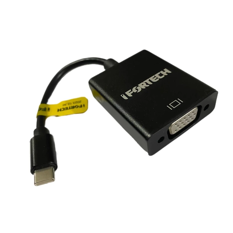 مبدل USB-C به vga ایفورتک کد ifv