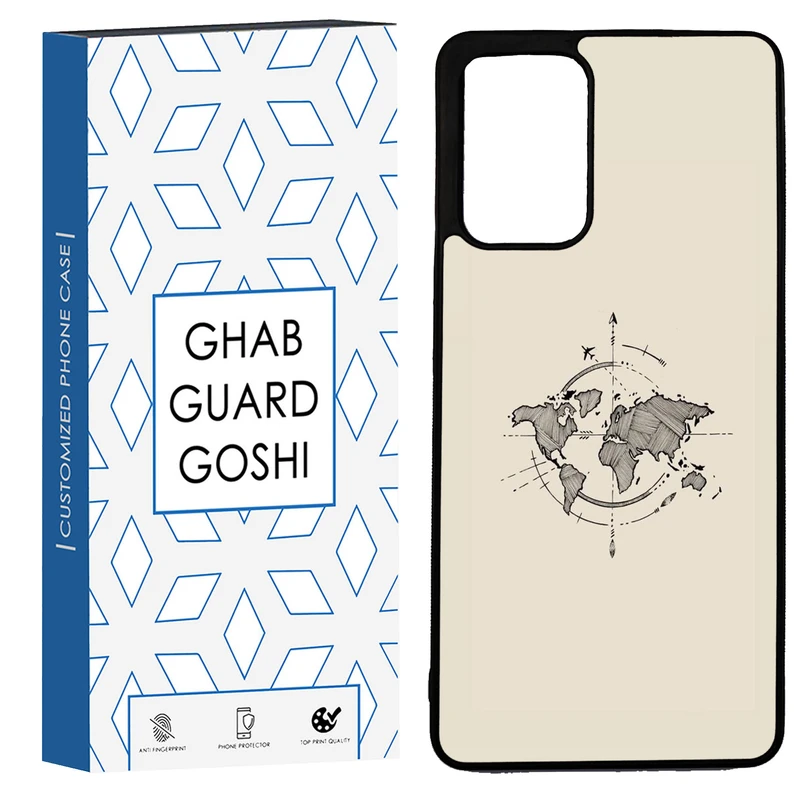 کاور قاب گارد گوشی طرح نقشه کد TPU-175 مناسب برای گوشی موبایل شیائومی Redmi Note 11 pro 4G / Note 11 pro 5G /  Note 12 pro 4G