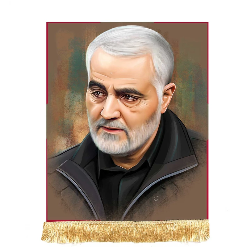 پرچم مدل شهید سلیمانی کد m325