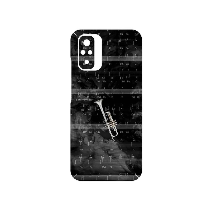 برچسب پوششی ماهوت مدل Trumpet مناسب برای گوشی موبایل شیائومی Redmi Note 10