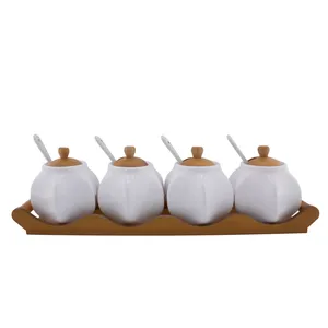 ست جای ادویه مدل کوچک قاشقدار کد MPA-50012S/6 مجموعه چهار عددی