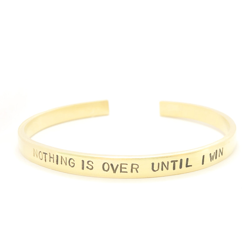 دستبند گالری عزیزی مدل نوشته انگیزشی