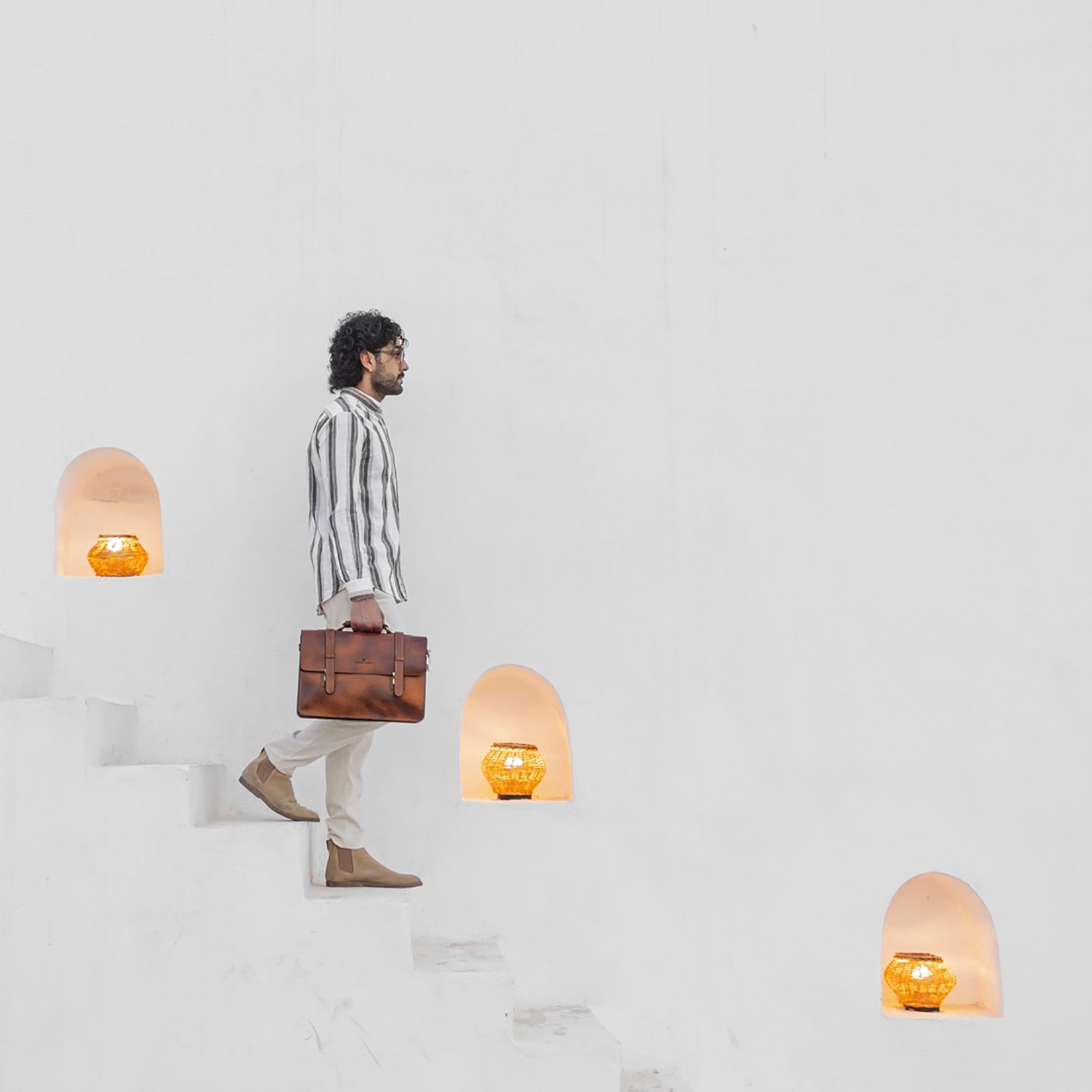 کیف اداری مردانه چرم بارثاوا مدل 1107 -  - 13
