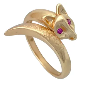 انگشتر زنانه ژوپینگ مدل روباه کد R4093