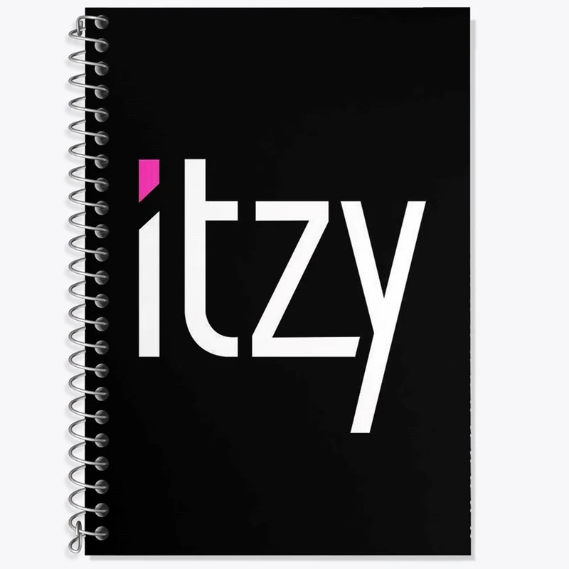 دفتر زبان 50 برگ خندالو مدل سه خط طرح گروه ایتزی ITZY کد 12437