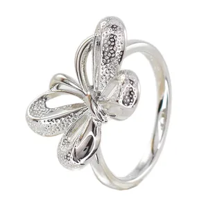 انگشتر زنانه ژوپینگ مدل پروانه کد AAE789