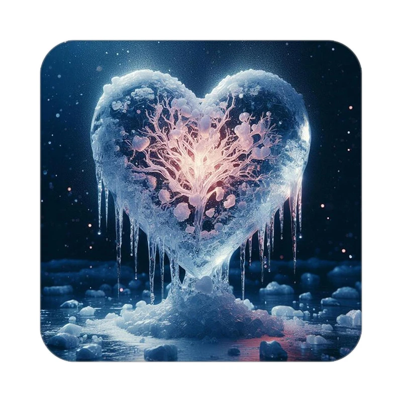 زیر لیوانی کاکتی مدل عاشقانه کد mp11724