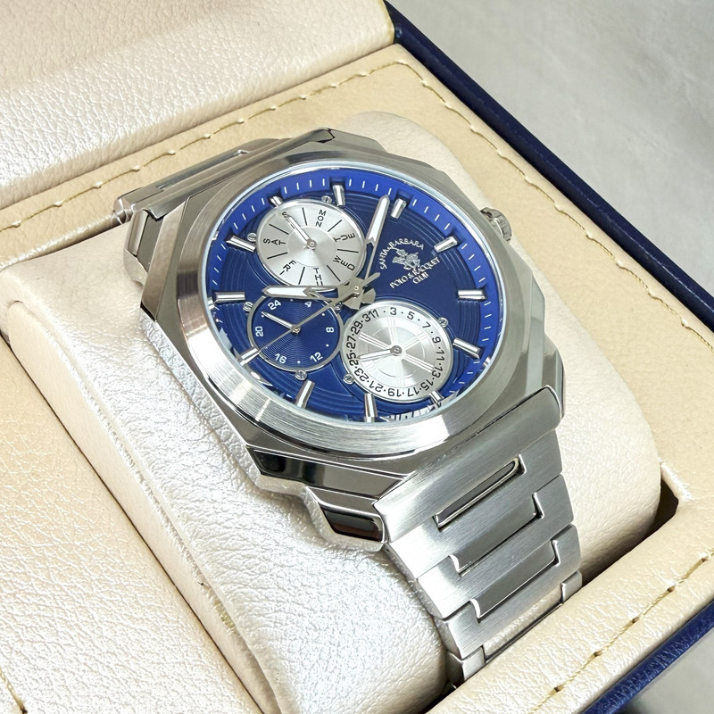 ساعت مچی عقربه‌ای مردانه کوارتز سانتا باربارا پولو راکت کلاب مدل SB.1.10442-2