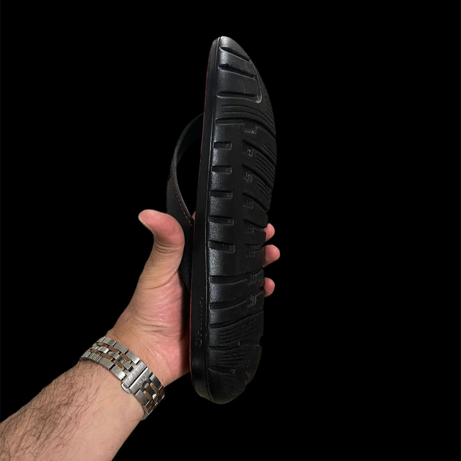 دمپایی لاانگشتی مردانه کفش شیما مدل سیاوش -  - 3