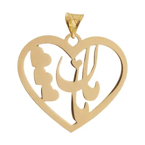 آویز گردنبند طلا 18 عیار زنانه قیراط طرح مامان کد GH4680