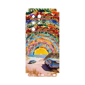 MAHOOT Collage of Orange Sky-FullSkin Cover Sticker for Samsung Galaxy S22 Ultra 5G