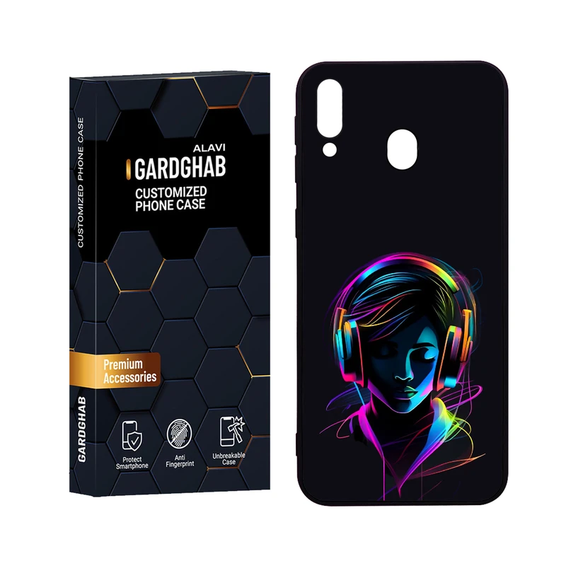 کاور گارد قاب علوی مدل Glass مناسب برای گوشی موبایل سامسونگ Galaxy M20